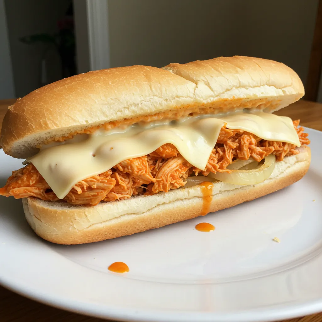 Spicy Buffalo Chicken Cheesesteak: Tonight's Ultimate Comfort Food Masterpiece - tertiary view
